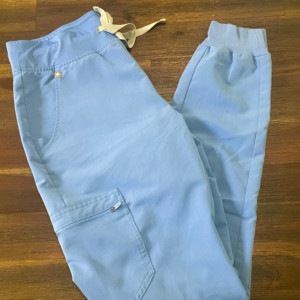 Figs Light Blue Joggers